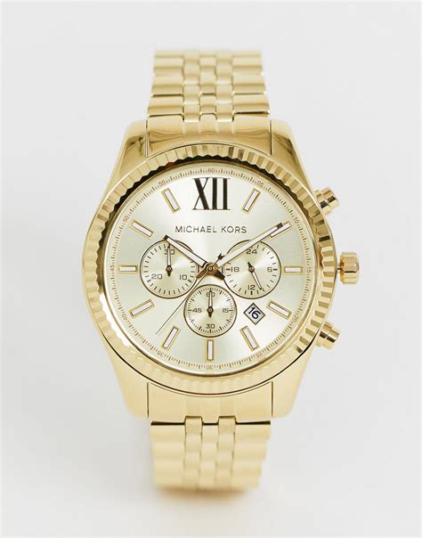 michael kors lexington mk8281 men& 39|Michael Kors chronograph.